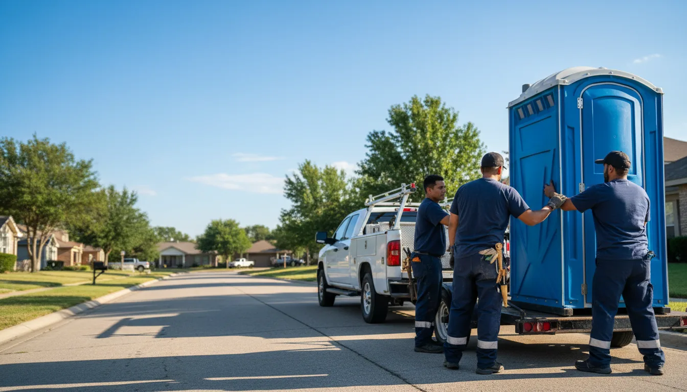 Portable Toilet Rental in Gridley, KS near me